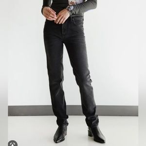 Acne bla konst jeans in used black